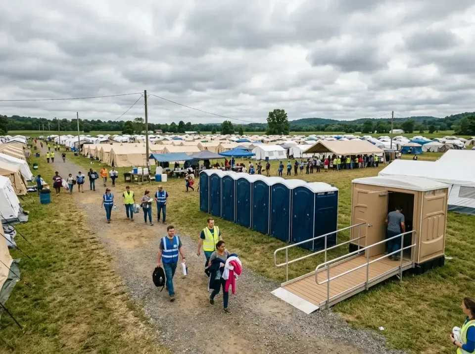 disaster-relief-camp-restrooms-010 — frequently asked questions, Dumpster & Portable Bathrooms Rental in West Orange, TX